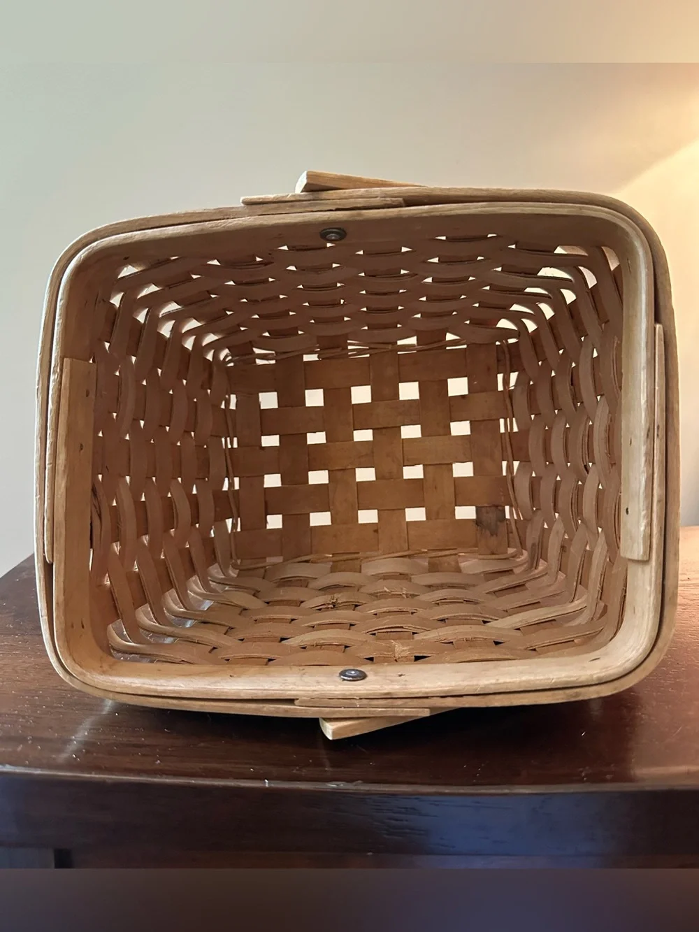 Woven basket with handle • perfect for kids